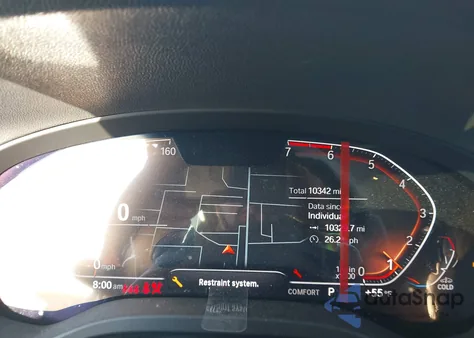 2024 BMW X3 xDrive30I z USA, uszkodzony, nr VIN WBX57DP04RN288123